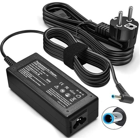 Cargador portátil de 65 W para HP Pavilion x360 de 14/15/17 pulgadas/Envy 13/15/X360/Elitebook 840/G5/ProBook/Chromebook/Stream Series (1/5)