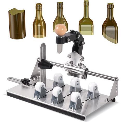 Machine à Couper Bouteille Verre pour Fabriquer Verres à Vin DIY Outil pour Bouteilles Soda Bière