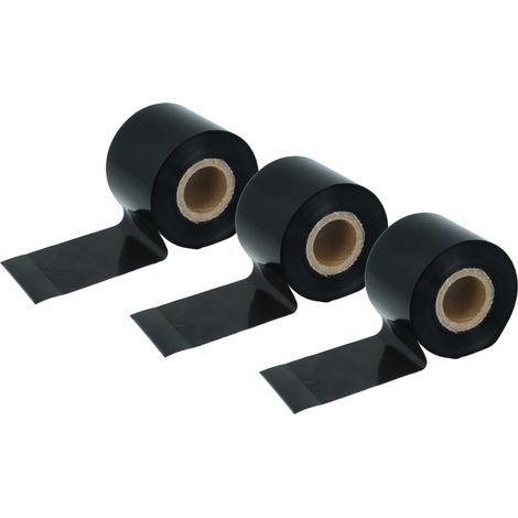 vhbw 3x Thermal Transfer Ribbon compatible with Valentin CV6800 Printer Label Printer - Thermal Ribbon, 50 mm x 300 m, Black (1/4)