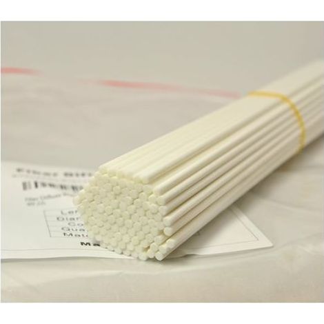 TAISHENGDA - 100 Bastoncini diffusori in fibra per profumi (25 cm x 3 mm, bianchi) (1/5)