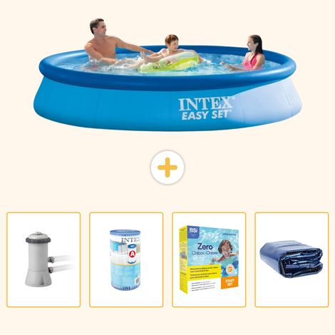 Intex Piscine Easy Set Ronde - 366x76 cm - 5-pièces S224 (1/5)