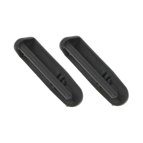 Capuchons Extremite de Rail Arriere en Plastique pour les Lave-vaisselle Beko (Pack de 2)