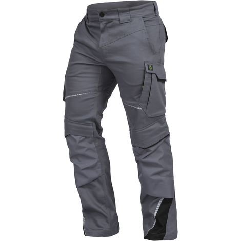 Leibwächter Bundhose Flex-Line Herren FLEXH Gr. 72 grau/schwarz