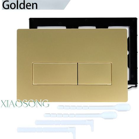 Gold Replacement panel for Geberit Sigma 115.770 concealed cistern, bathroom cistern accessories UP300 UP320 Non-Original