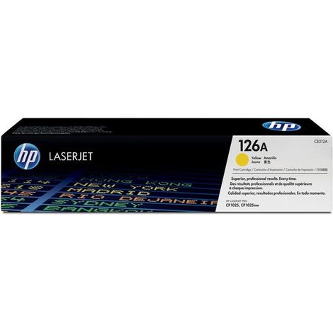 Toner Originalzubehör 126A ca. 1.000 Seiten gelb (1/5)