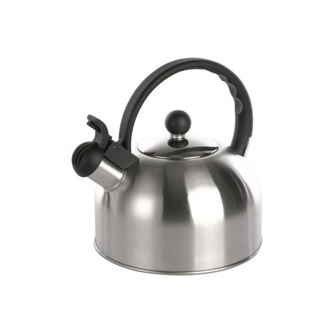 Hervidor de agua Altom Design Daily de 2,5 L, de acero inoxidable plateado mate, apto para cocinas de gas e inducción.