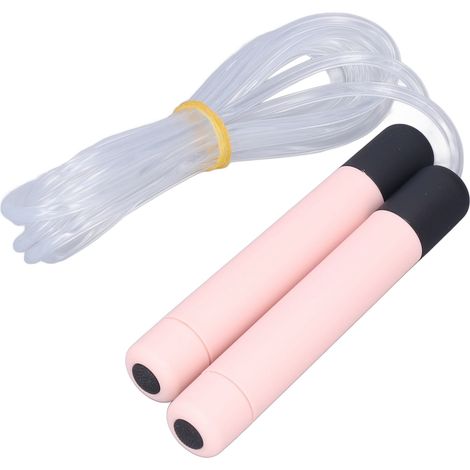 Corde à Sauter Lumineuse LED pour Fitness, Entraînement et Perte de Poids - Rose