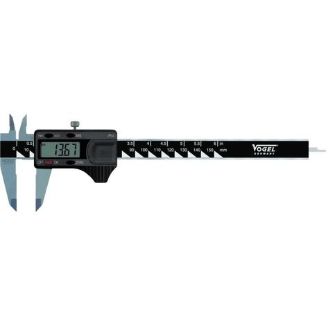 Vogel 202160-2 Calibro a corsoio IP54 digitale 150 mm