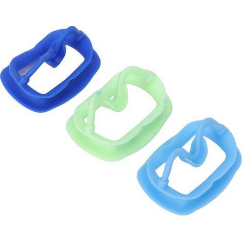 3 écarteurs de joues en silicone de qualité alimentaire, ouvre-bouche dentaire, ouvre-bouche orthodontique (1/5)