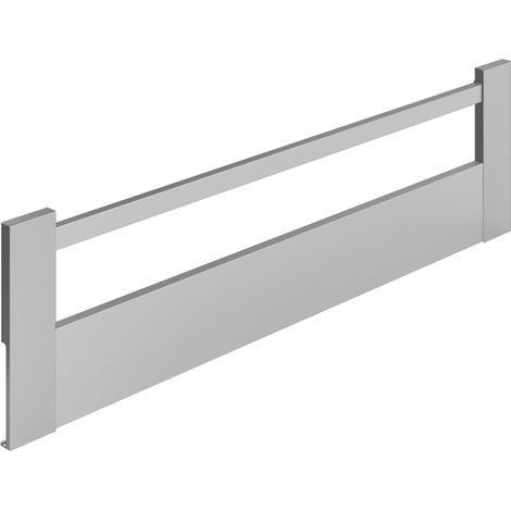 Hettich Schubkasten-Front, ArciTech, 9122880, Korpusb. 600mm, Aluminium pulverbeschichtet