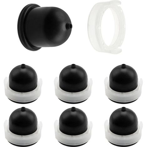 Bille d'amorçage de carburateur, pompe d'amorçage, compatible avec Briggs & Stratton 496115 4180 5085 (1/5)
