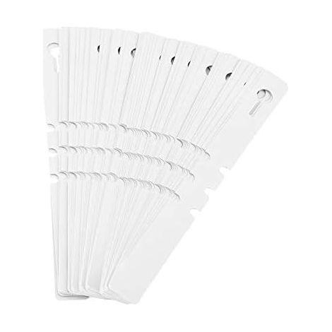 100 x Plastic Plant Labels for Lawn Garden Decoration (White) (1/5)