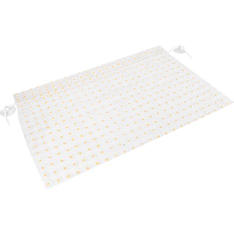 Rideau de voiture marguerite dentelle brodée, stores solaires amovibles, pare-soleil auto déco, ins marguerite (1/5)