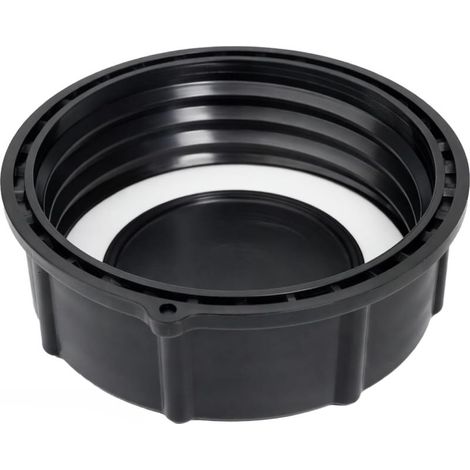 Bouchon Cuve - Filetage S100x8 - Diamètre 100 mm - Pour Réservoir IBC 1000 L et Raccord DN80 - Plastique Haute Résistance - 1 Pièce (1/5)