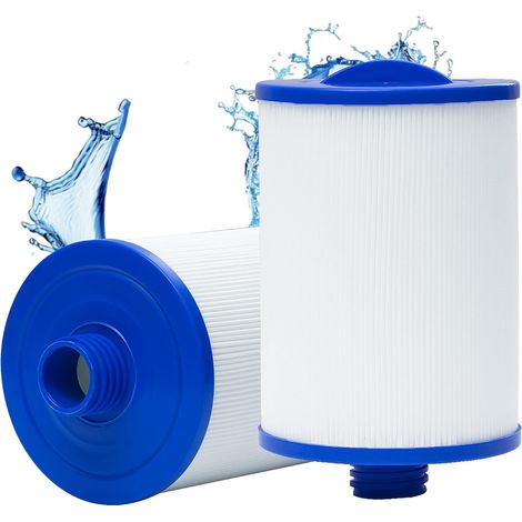 Lot de 2 filtres spa pour PWW50, cartouche filtrante de rechange pour piscine PWW50P3, pour 6CH-940,FC-0359, 817-0050, 25252, 378902, 03FIL1400 - Blanc (1/5)
