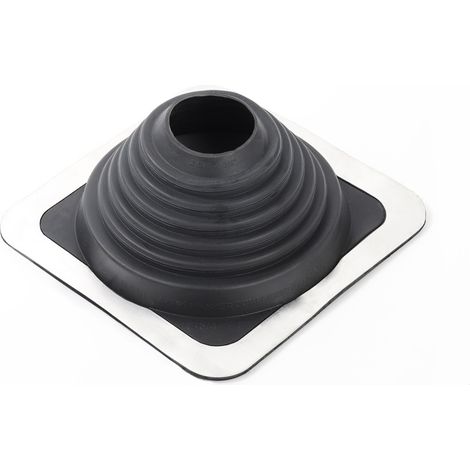 Scell-It – Manchon étanche pour sortie de toiture EPDM – Ø 69 à 177 mm – Base souple en aluminium – Résistant aux intempéries