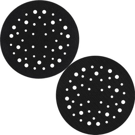 Support de protection Ø 125mm 44 trous, 2 pièces, pour protéger les plateaux de ponçage auto-agrippants