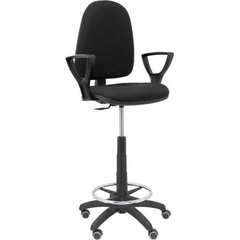 Sgabello Ayna bali Piqueras y Crespo T04CP Nero PVC