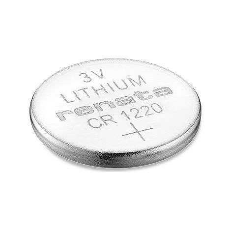 Renata / Swatch Group - Pile bouton lithium blister CR1220 RENATA 3V 35mAh (1/4)