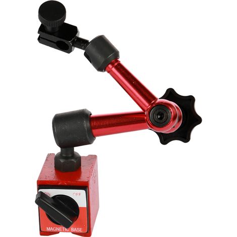 Mini support de Base magnétique Flexible en alliage de Zinc, outil de support pour indicateur à cadran à levier (1/5)