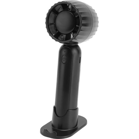 Sèche-cils portable USB rechargeable, ventilateur mini 3 vitesses ajustables pour extensions de cils, sèche-cheveux de manucure noir, main légère (1/5)