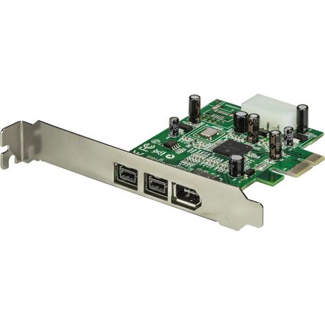 StarTech.com Scheda adattatore PCI Express FireWire 2b 1a 1394 a 3 porte (1/4)