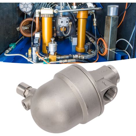Purge automatique sans consommation d'air, réservoir d'air comprimé antigel et antidéflagrant en acier inoxydable YA-S6 (1/5)