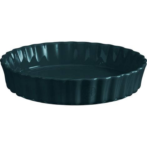 Tourtière haute 28 cm le bon plat en céramique bleu nuit Belle-Ile Emile Henry
