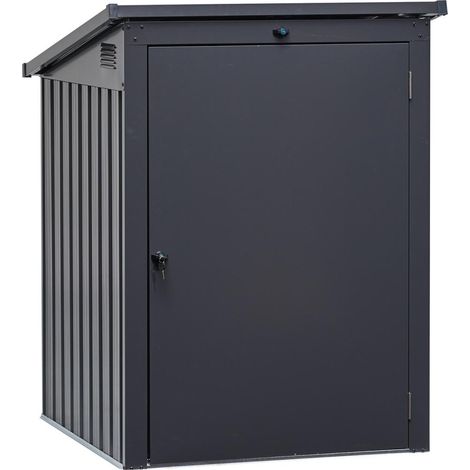 Mülleimergarage anthrazit B 104 x T 101 x H 134 cm (1/3)