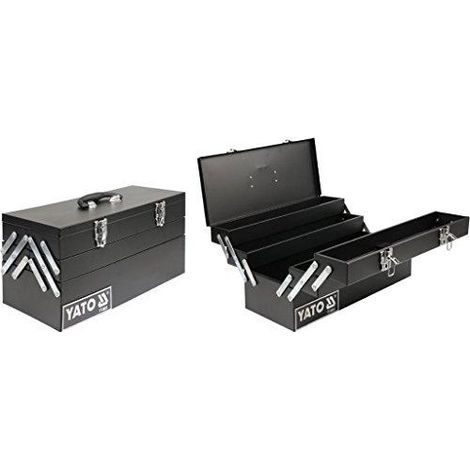 Yato Organizador de herramientas negro de 46 cm de ancho