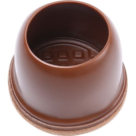 Lot de 24 embouts en silicone pour pieds de chaises Ø19-25 mm, protège-pieds adhésifs, patins antidérapants pour meubles, protections de sol pour chaises et tables, housses de pieds de meuble, 19-25 m