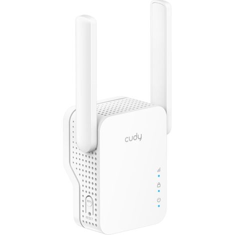 Cudy RE300 Repetidor Wi-Fi N300 300Mbps 2.4GHz Mesh, Puerto Ethernet, WPS, Modo AP/Repetidor/Cliente (1/5)