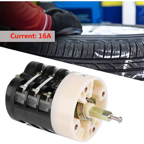 Interrupteur Marche Arret Machine à Pneus 220V/380V 16A avec Commande Pédale et Table Tournante (1/5)