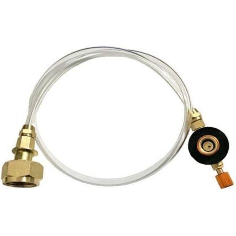 Accessoires de cylindre de réservoir de Propane adaptateur de conteneur de réservoir de cylindre plat réchaud à gaz extérieur adaptateur de réchaud de Camping Burne (1/4)