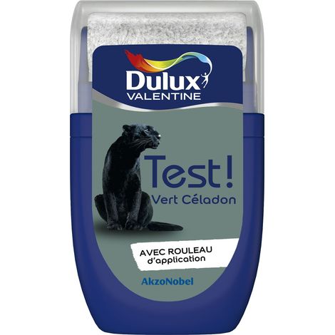 Testeur couleur Vert Céladon 30 mL - Peinture Dulux Valentine