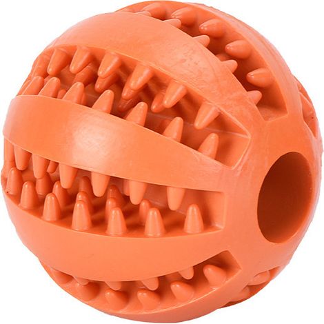Balle de jeu pour chien résistante à la morsure pour chiot et chat jouet dentaire pour nettoyage des dents et exercice
