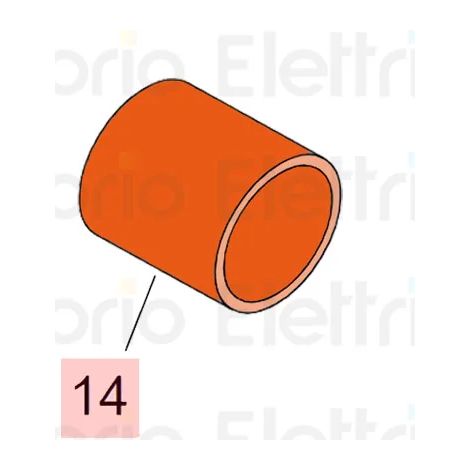 faac pièce détachée cylindre vérin 750 100° (2003) 7366245 (1/3)