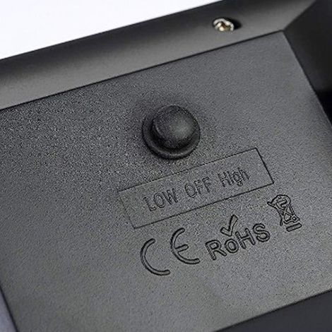 Projecteur solaire LED au sol, coloré, pour éclairage extérieur de cour, jardin, parc et pelouse (7 LED). (1/5)