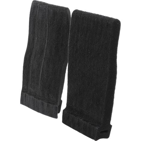 100PCS Bandes Velcro Réutilisables pour Câbles - Organisateur Fils Bureau, Maison, Centre Données, Noir