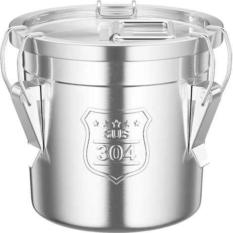 Distributeur de céréales, stockage hermétique, design de comptoir, Argent (1/2)