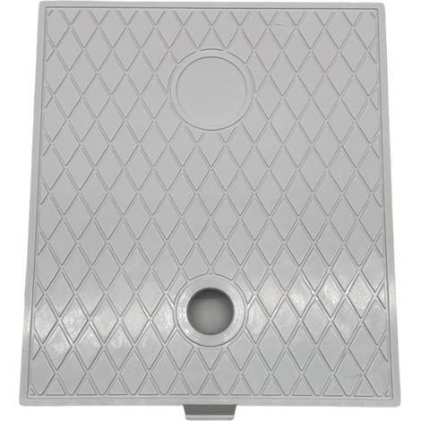 Couvercle carré de skimmer de piscine - Blanc - SPX1088B - Hayward