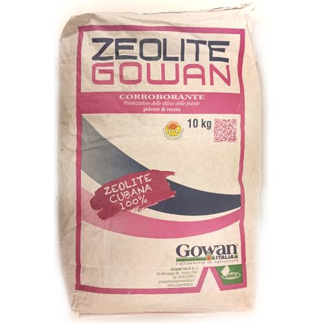 Corroborante Zeolite Gowan 10 kg potenziatore difese delle piante