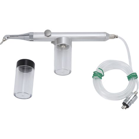 Machine de sablage dentaire pour le nettoyage des brackets orthodontiques : accessoires pour fauteuil dentaire. (1/5)