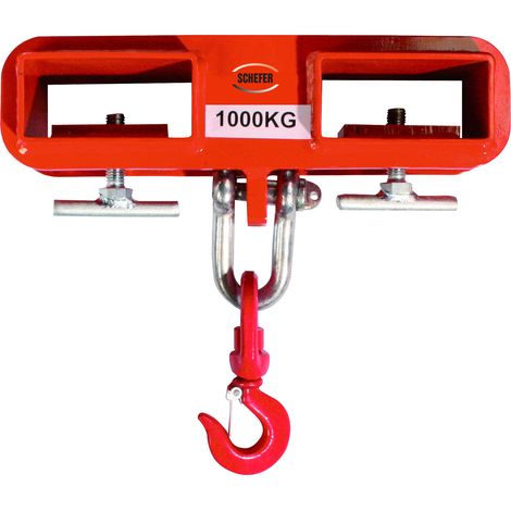 Schefer Gabelkranhaken GKH Premium Tragkraft 1000kg