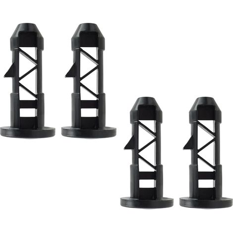 Goupilles de Charnière pour Couvercle de Poubelle,4 PCS Axes de Connexion,Fixations pour Poubelles 30-240L,Accessoires Faciles à Installer (1/5)