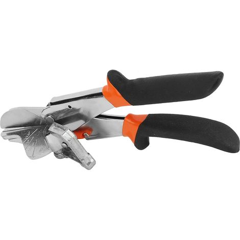 Cisaille à métaux renforcée multifonction réglable outil manuel coupe biseau acier inoxydable (1/5)