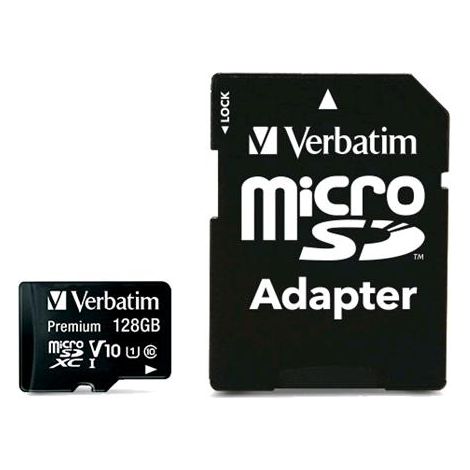 Verbatim Memoria Micro SDXC 128 Gb con Adattatore - Classe 10