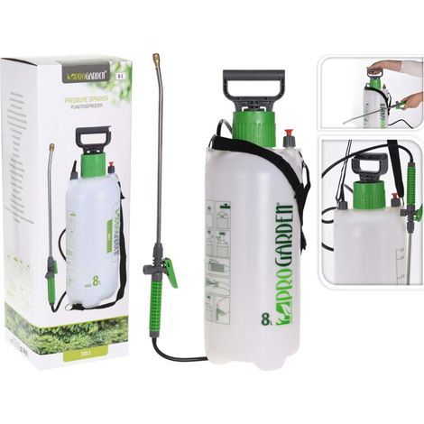 Pulverizador a presión verde 8 L ProGarden (1/2)