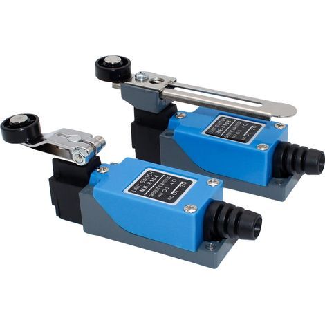 Interrupteur De Fin De Course - Micro Interrupteur À Levier NC NO - Étanche Eau Huile - Double Ressort - Pour Appareils Ménagers Électroniques - 2 Pièces (1/5)