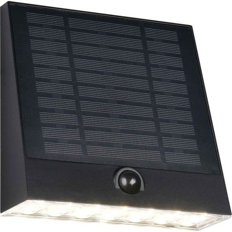 Applique da esterno LED, solare, c/sensori, nero, L 16 cm, Alvorada (1/5)